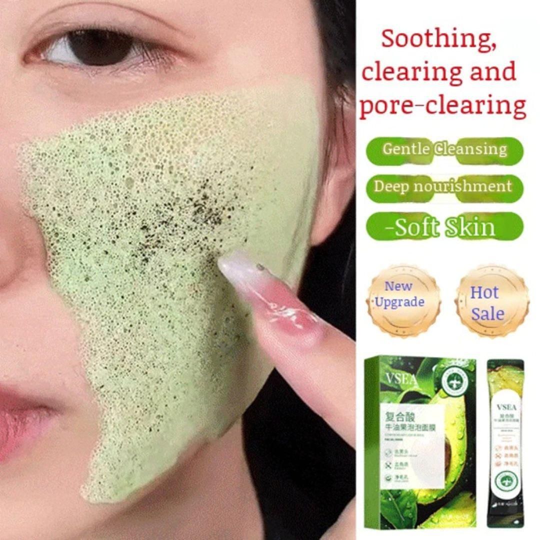 Compound Acid Avocado Bubble Mask